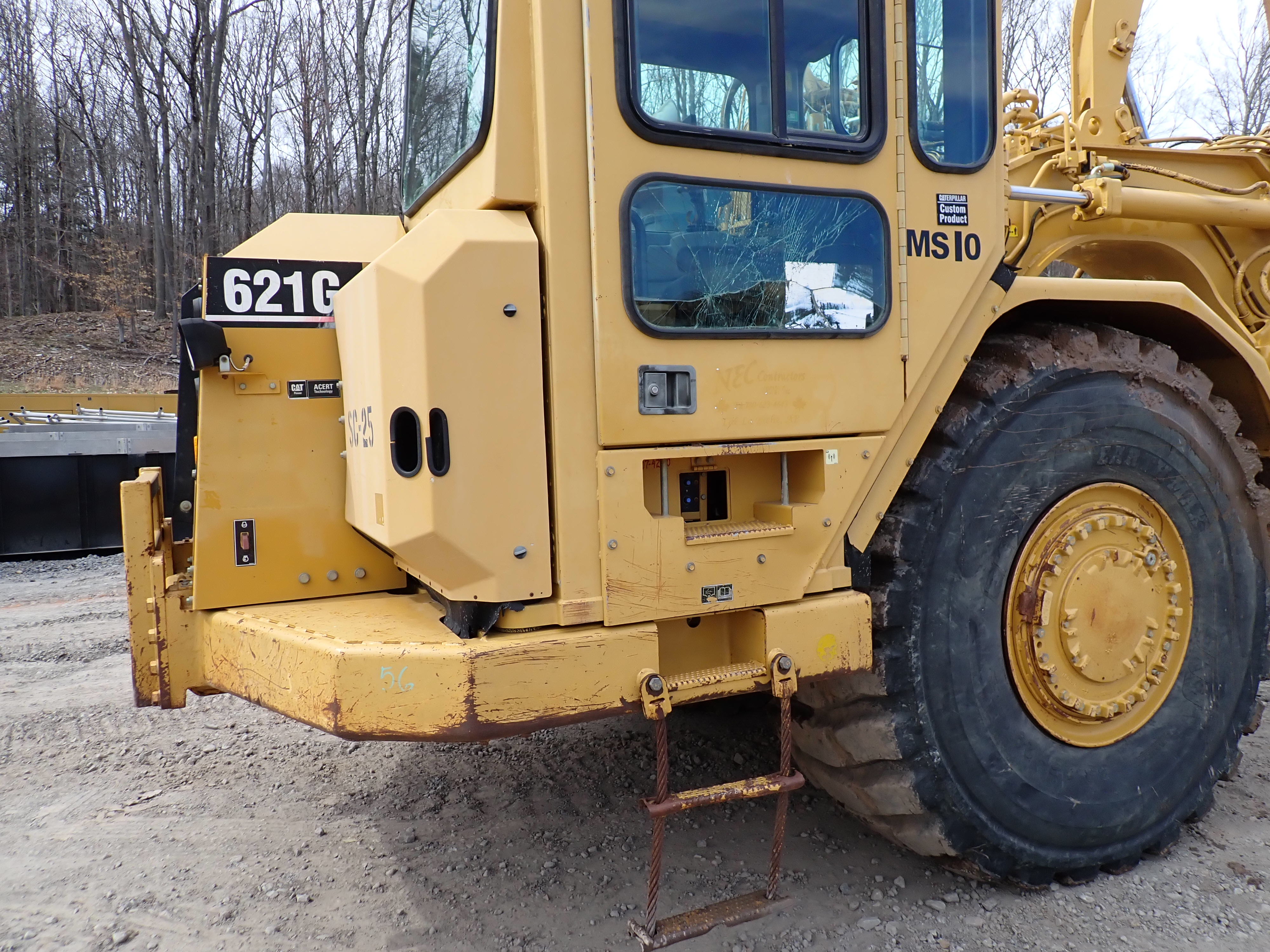 Used 2007 CAT 621G Motor Scraper