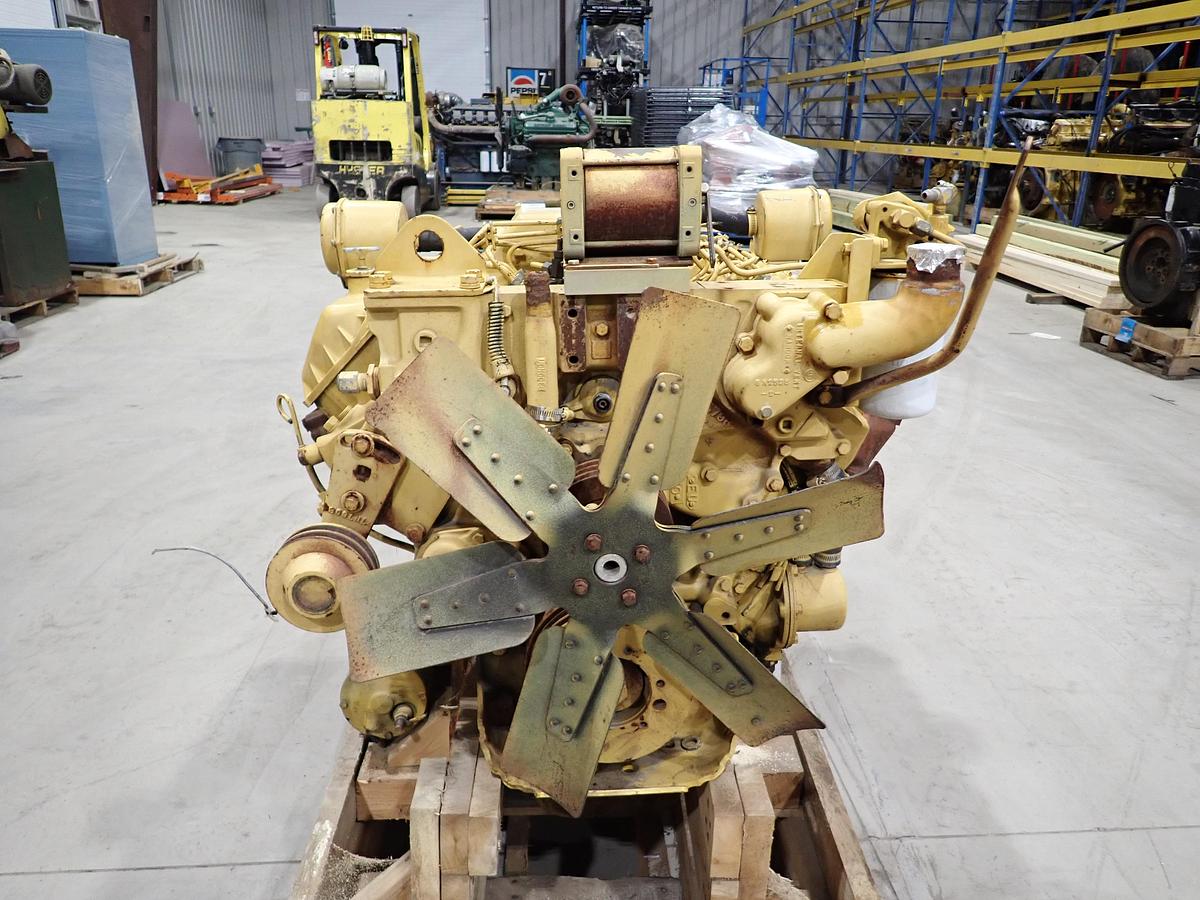 Used CAT 3208T Turbo Diesel Industrial Engine 1W7200