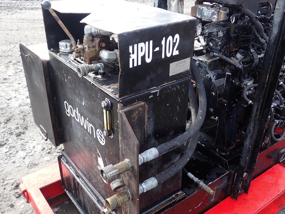 Used 2017 Godwin GHPU30 Hydraulic Power Unit