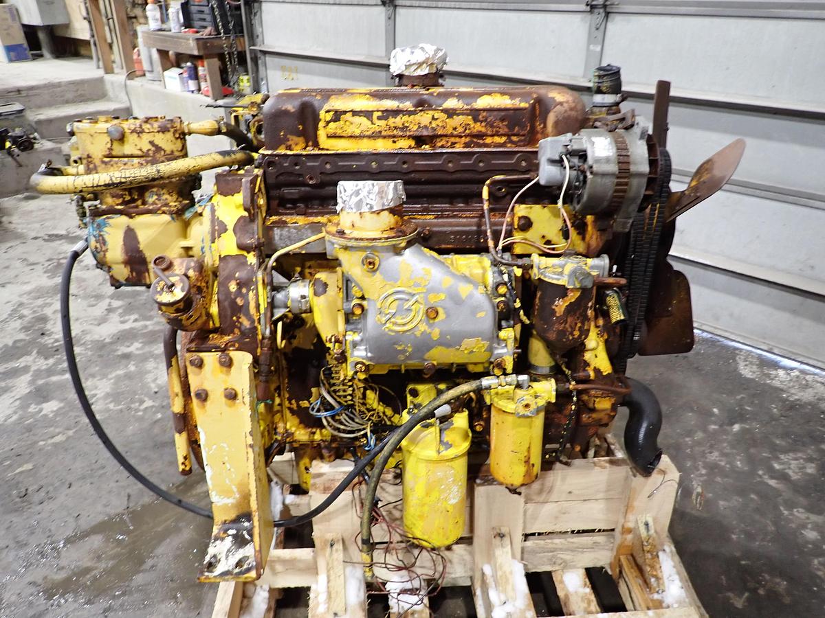 Used Detroit Diesel 4-53N Engine 5043-7001 LEFT HAND EXHAUST