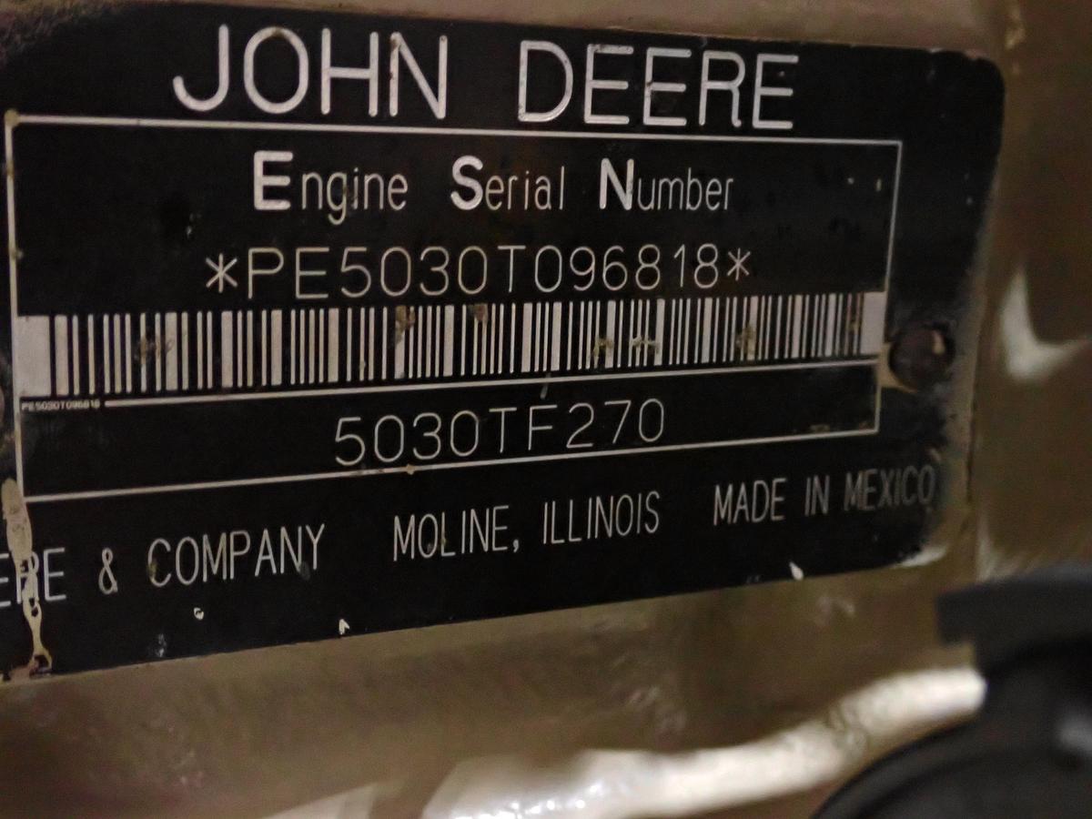 Used 2006 John Deere 5030TF270 Diesel Engine