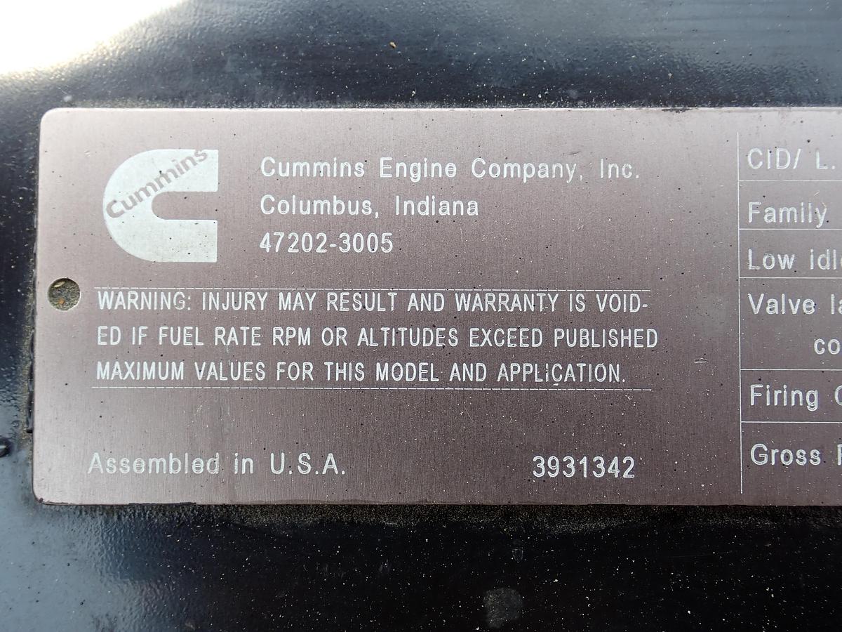2011 Cummins QSB 6.7 Diesel Engine UNUSED! CPL 8611 300 HP
