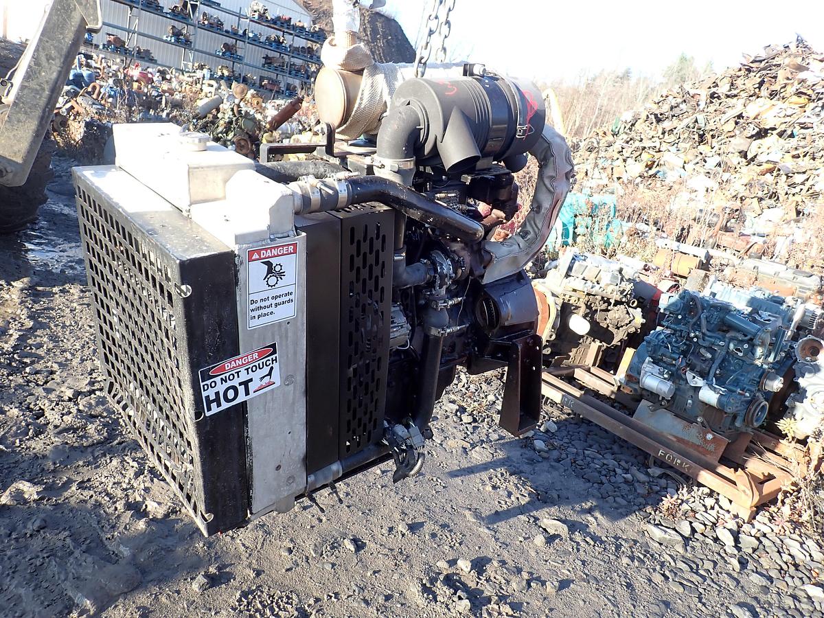 Used 2015 Isuzu 4LE2 Turbo Diesel Engine 1729 HOURS!