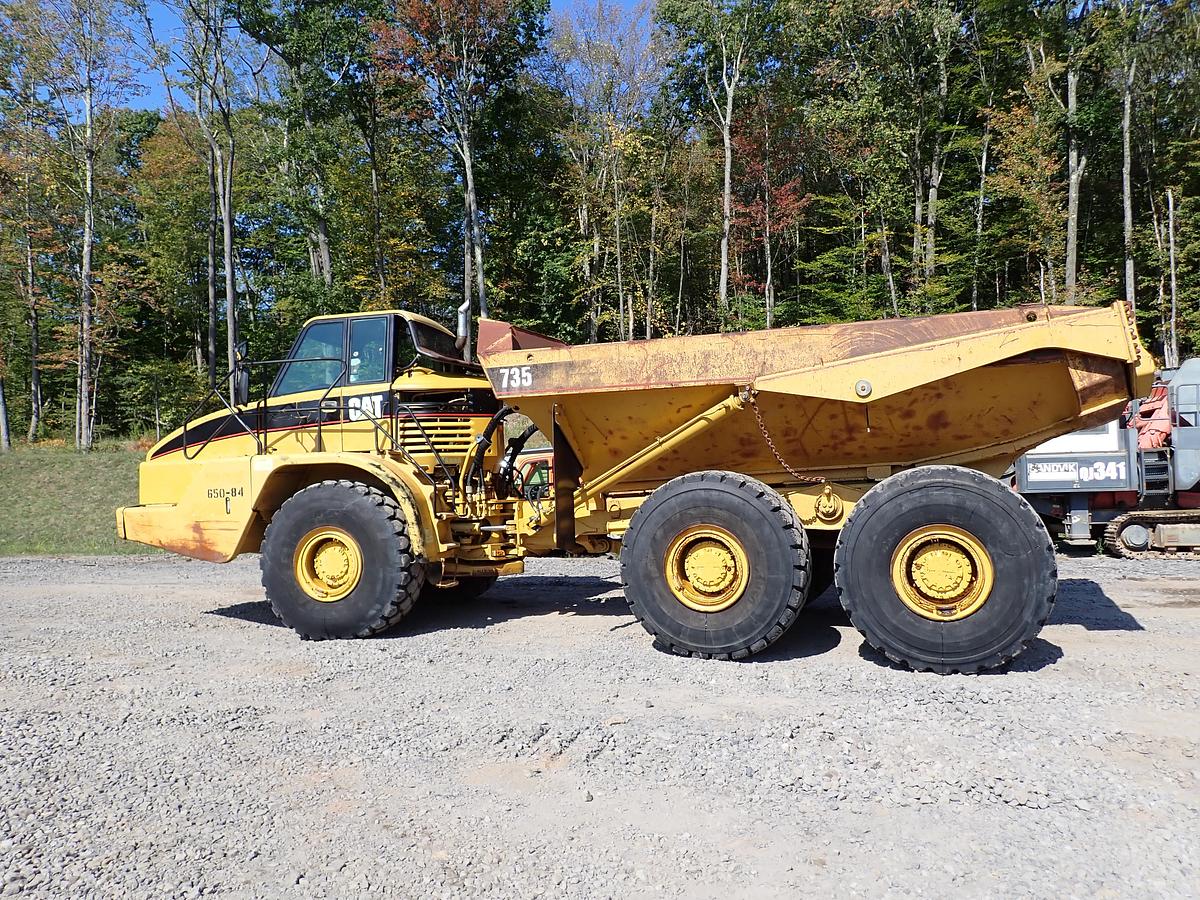 Used 2004 CAT 735 Articulated Haul Truck