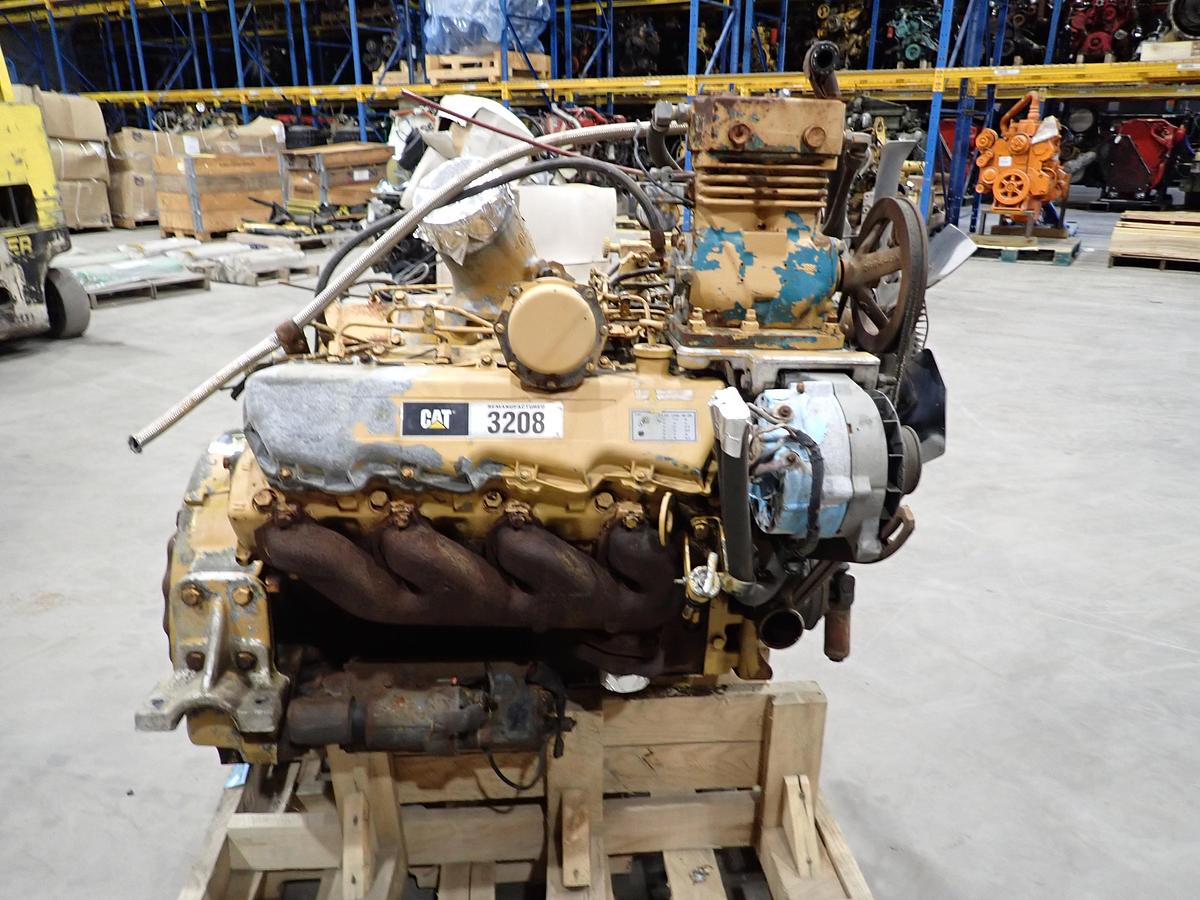 Used CAT 3208 Diesel Truck Engine 210 HP