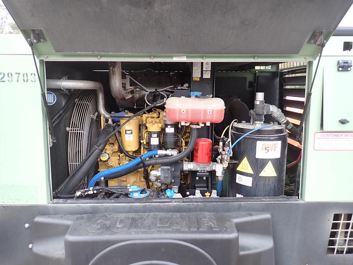 Used 2018 Sullair 375DH/DPQ 375 CFM Air Compressor 150 PSI!