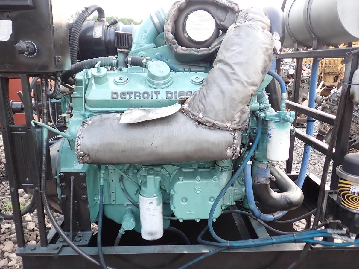 Used 1999 Detroit Diesel 8V92TA Engine Power Unit 8083-7K33 DDEC III