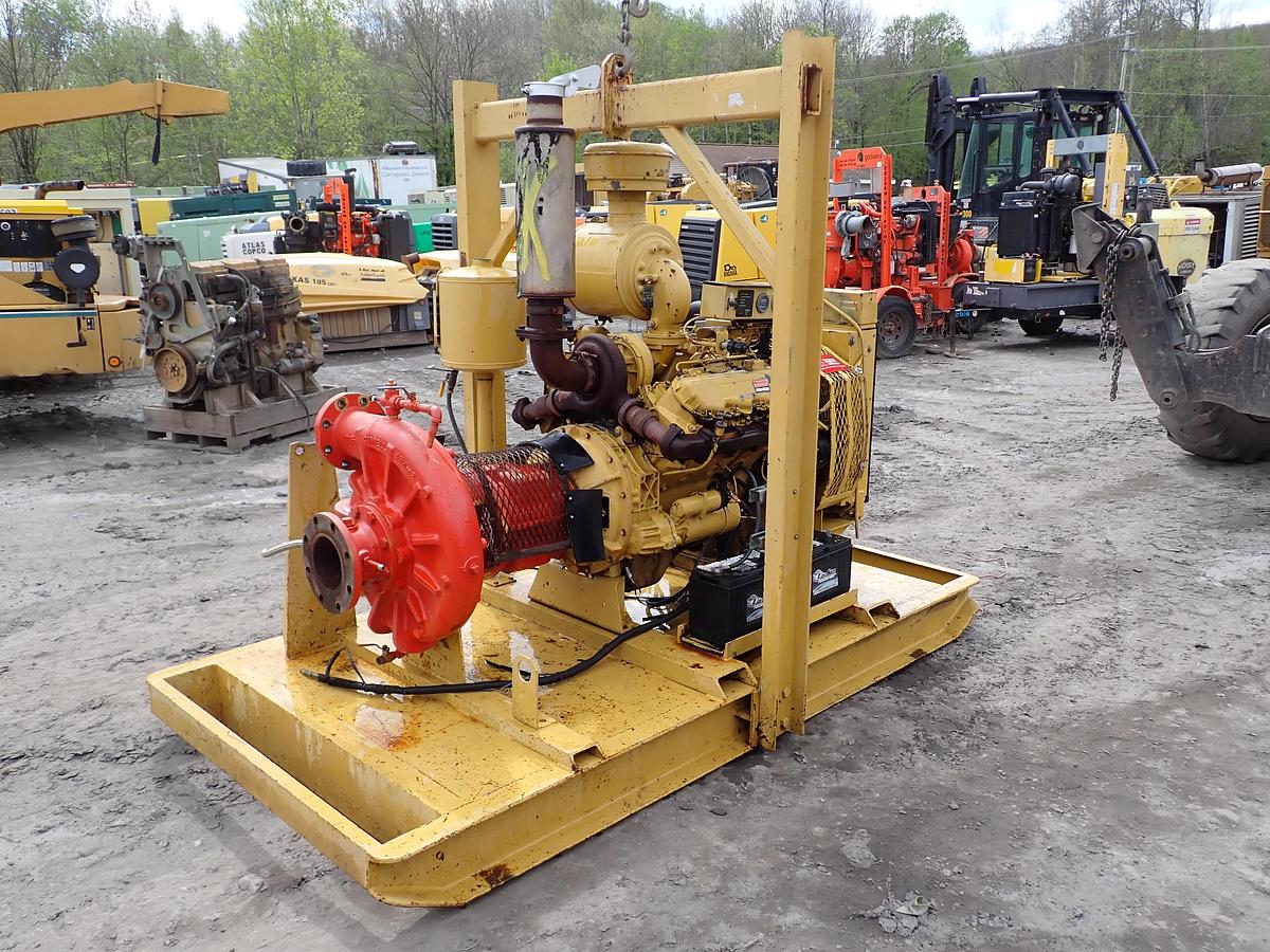Used Cornell 4HH 6x4 High Pressure Water Pump CAT DIESEL