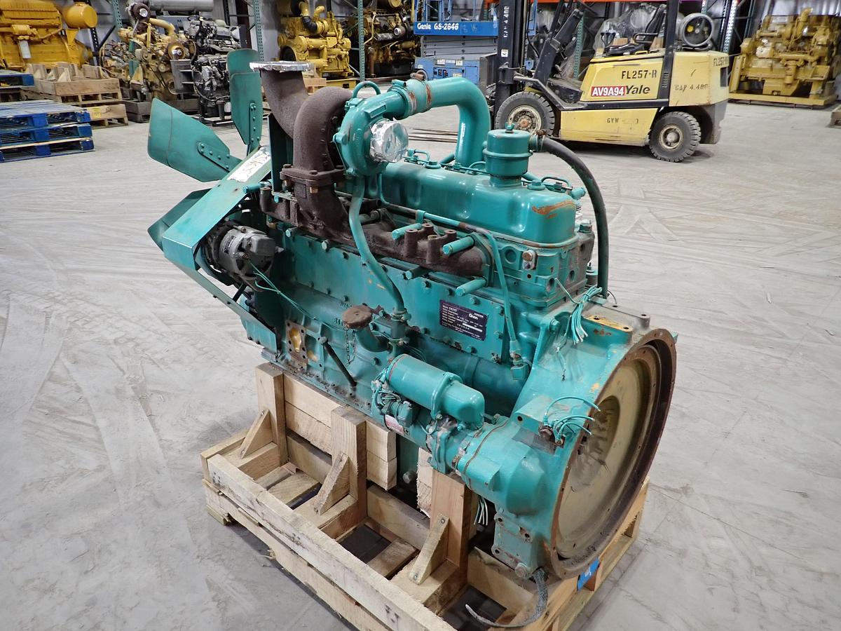 Used Komatsu S6D110-1 Turbo Diesel Engine 1401 HOURS!