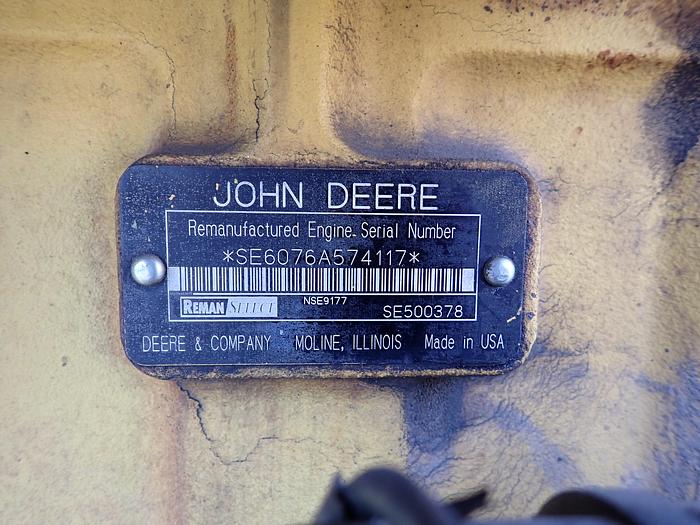 Used John Deere 6076AT030 Diesel Engine 892E Excavator