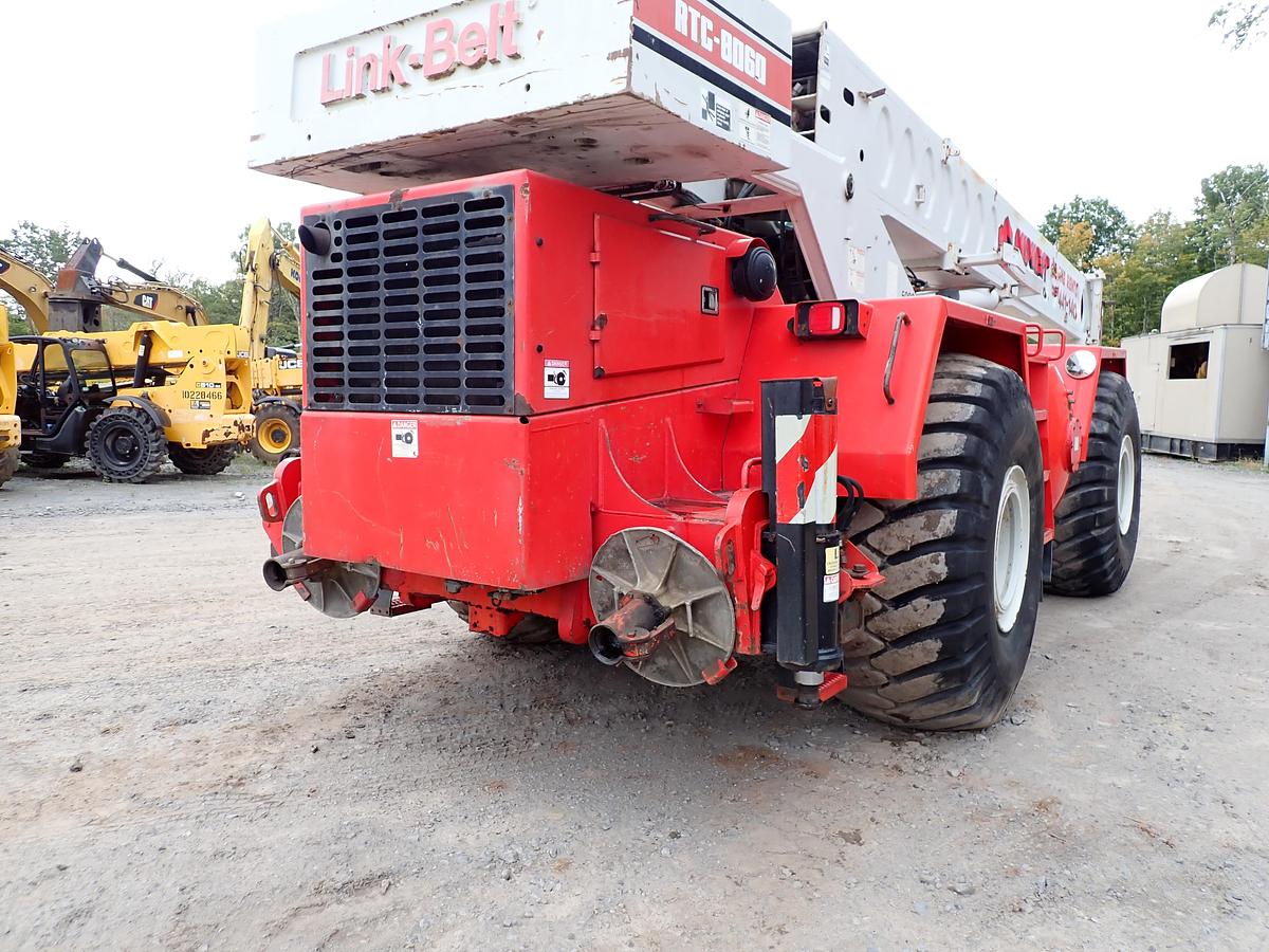 Used 1997 Link-Belt RTC-8060 60 Ton Rough Terrain Crane