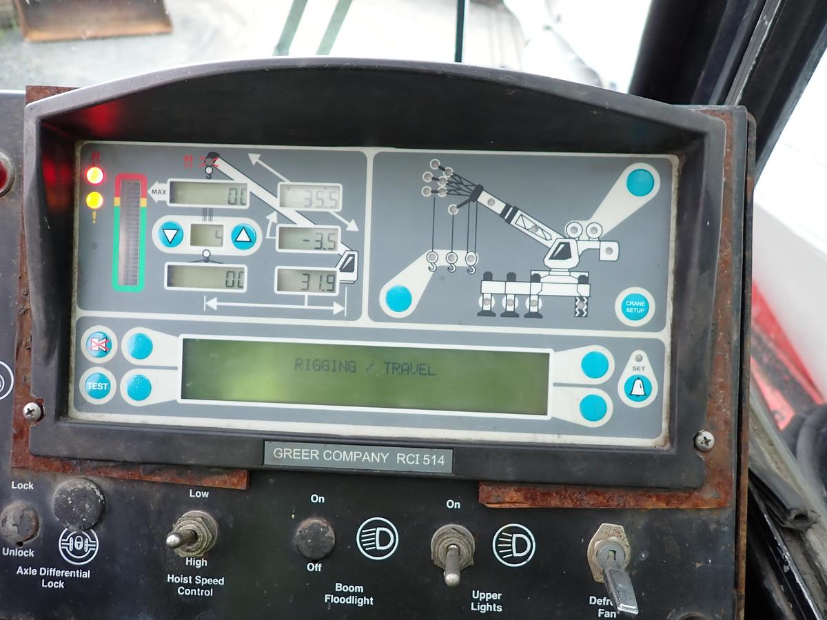 Used 1997 Link-Belt RTC-8060 60 Ton Rough Terrain Crane