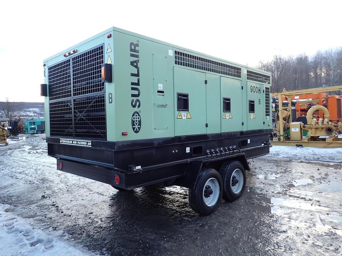 Used 2015 Sullair 900CH/AFDTQ-CA4 900 CFM Air Compressor