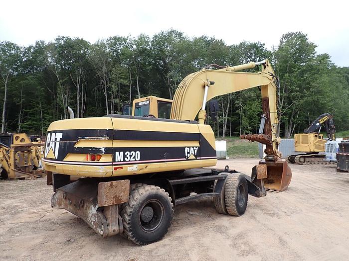 Used 2000 Caterpillar M320 Wheeled Excavator CLEAN! Aux. Hyd. Hydraulic Thumb Q/C 320
