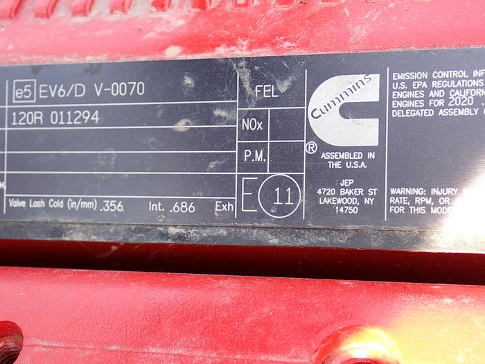 2020 Cummins QSX15 600 Diesel Power Unit CPL 3869