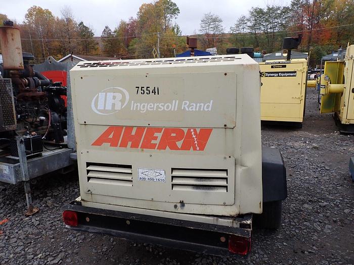 Used 2007 Ingersoll Rand XP375WIR 375 CFM Air Compressor VIDEO! Deere Diesel Towable