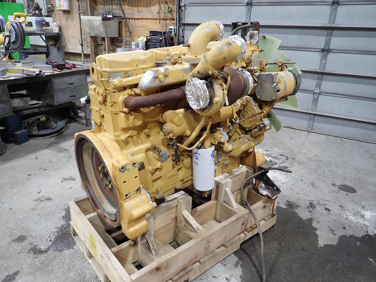 Used 2007 CAT C12 Industrial Diesel Engine LOW HOURS! 