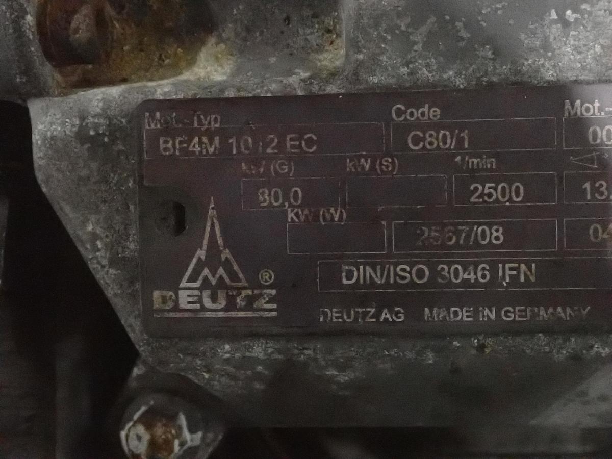 Used Deutz BF4M1012EC Turbo Diesel Engine