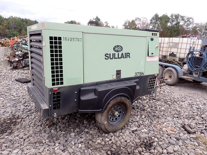 Used 2018 Sullair 375DH/DPQ 375 CFM Air Compressor 150 PSI!