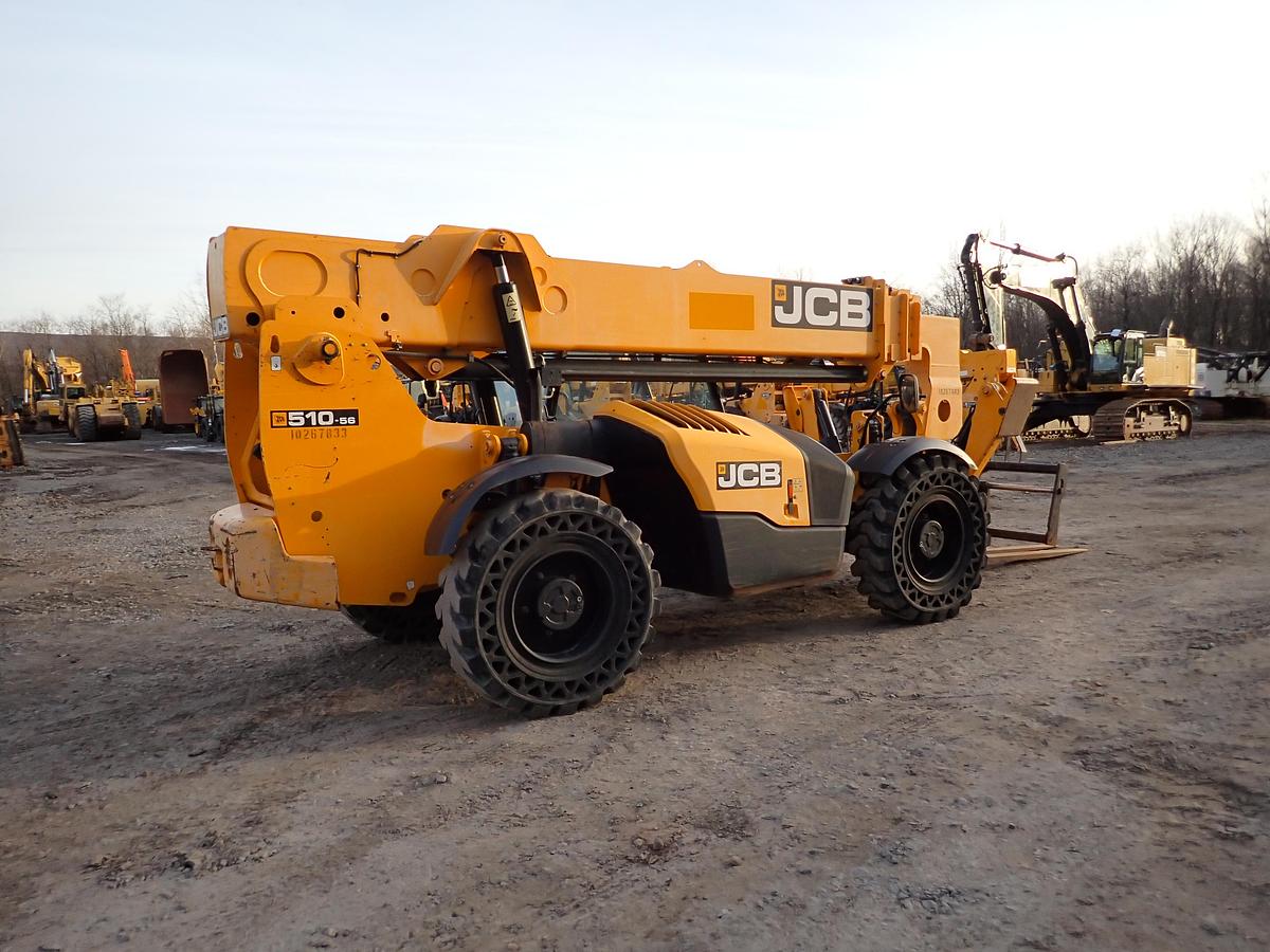 Used 2019 JCB 510-56 10K Telehandler 3200 HOURS