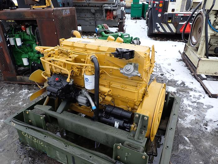 Used 1996 CAT 3116 Diesel Engine GOV'T SURPLUS 290 HP