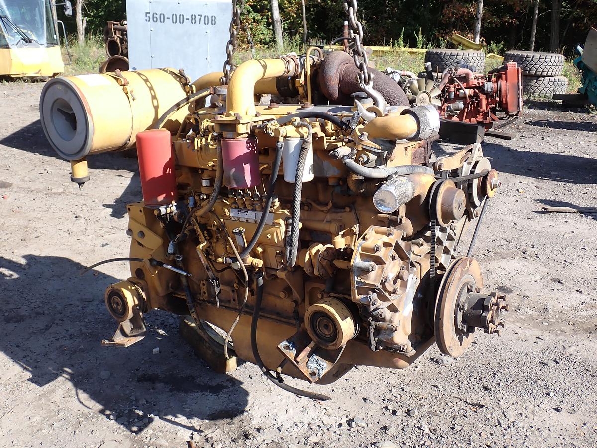 Used Komatsu S6D105-1 Diesel Engine SUPER CLEAN!