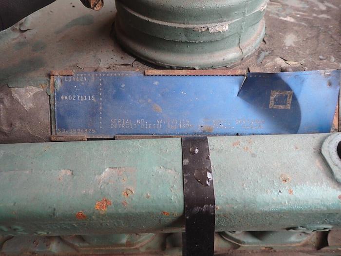 Used Detroit Diesel 4-71 Engine SUPER LOW HOURS! REMAN! Military 471 GM