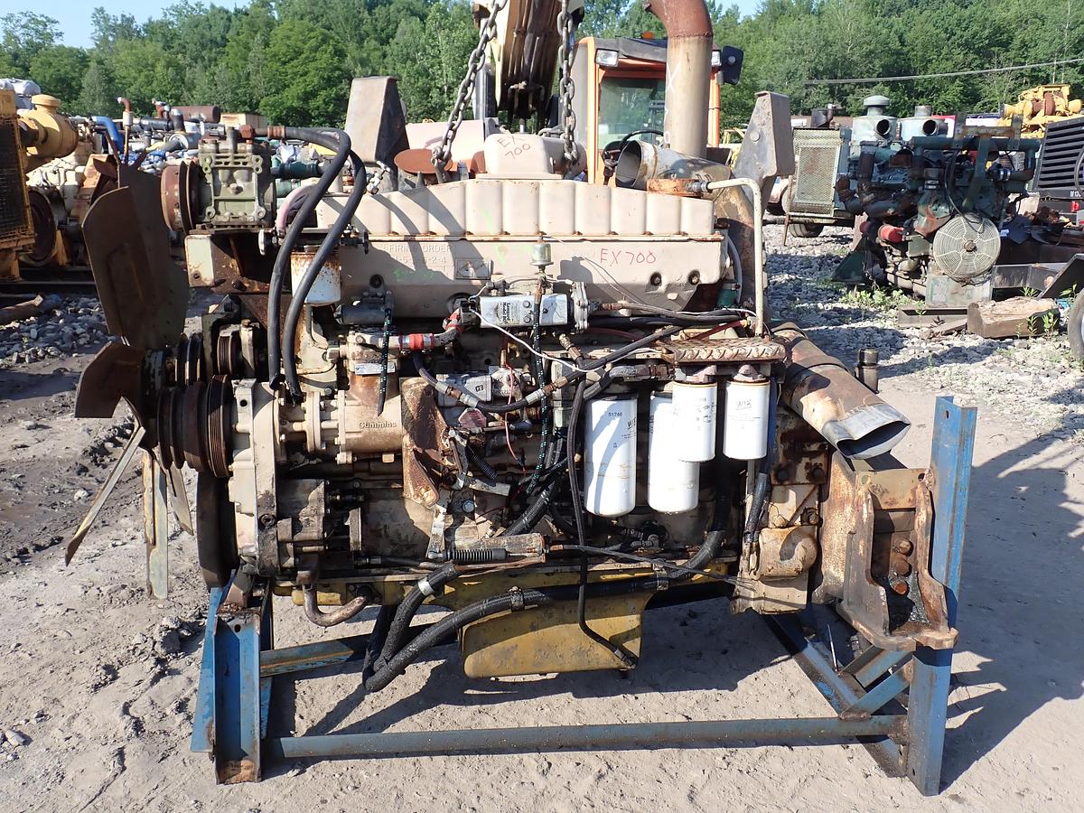 Used Cummins NTA855 C450 LOW HOUR Diesel Engine Hitachi EX700 Excavator