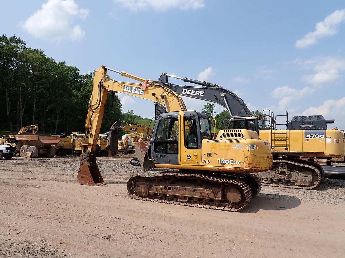 Used 2004 John Deere 160C LC Hydraulic Excavator Q/C Aux. Hydraulics