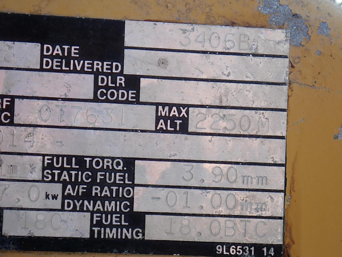 Used 1989 CAT 3406B 425 HP Diesel Truck Engine