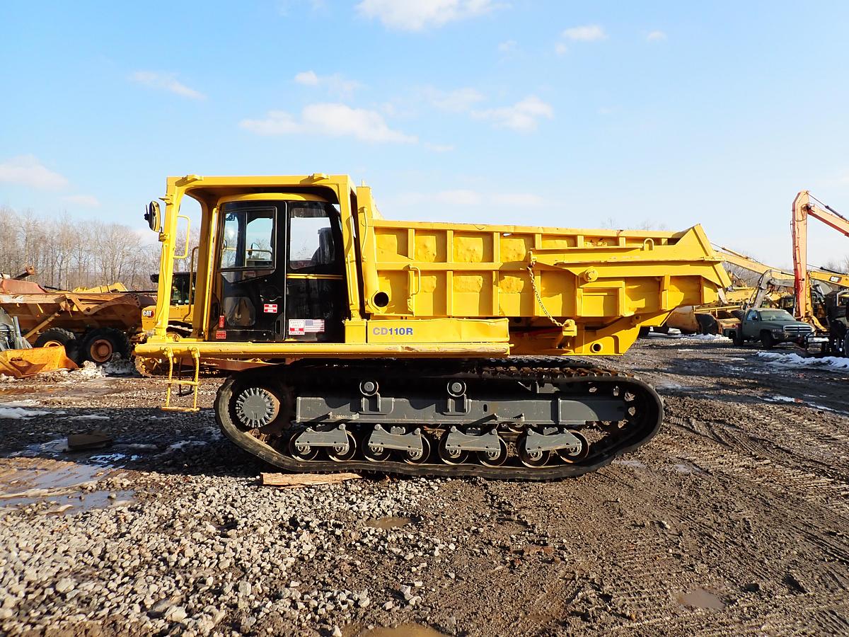 Used 2003 Komatsu CD110R-1 Crawler Carrier Dumper
