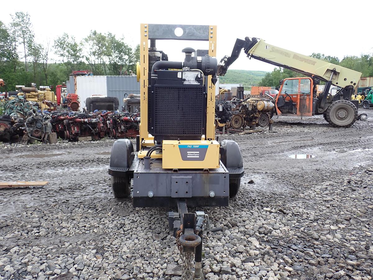 Used 2018 Atlas Copco PAS150 HF Water Pump SIX ORIGINAL HOURS!