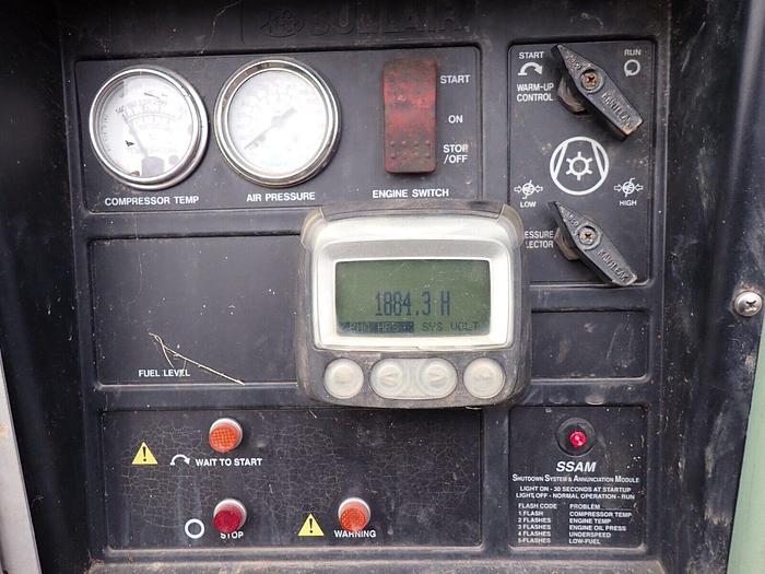 Used 2012 Sullair 375HH Air Compressor HIGH PRESSURE! VIDEO! 200 PSI 375 CFM Towable