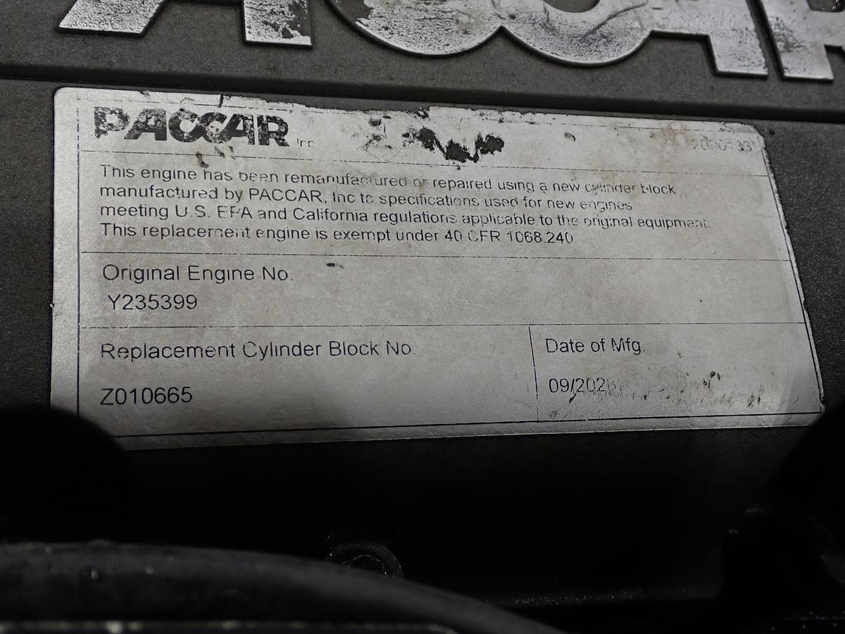 Used 2020 Paccar MX-13 Diesel Engine 405 HP