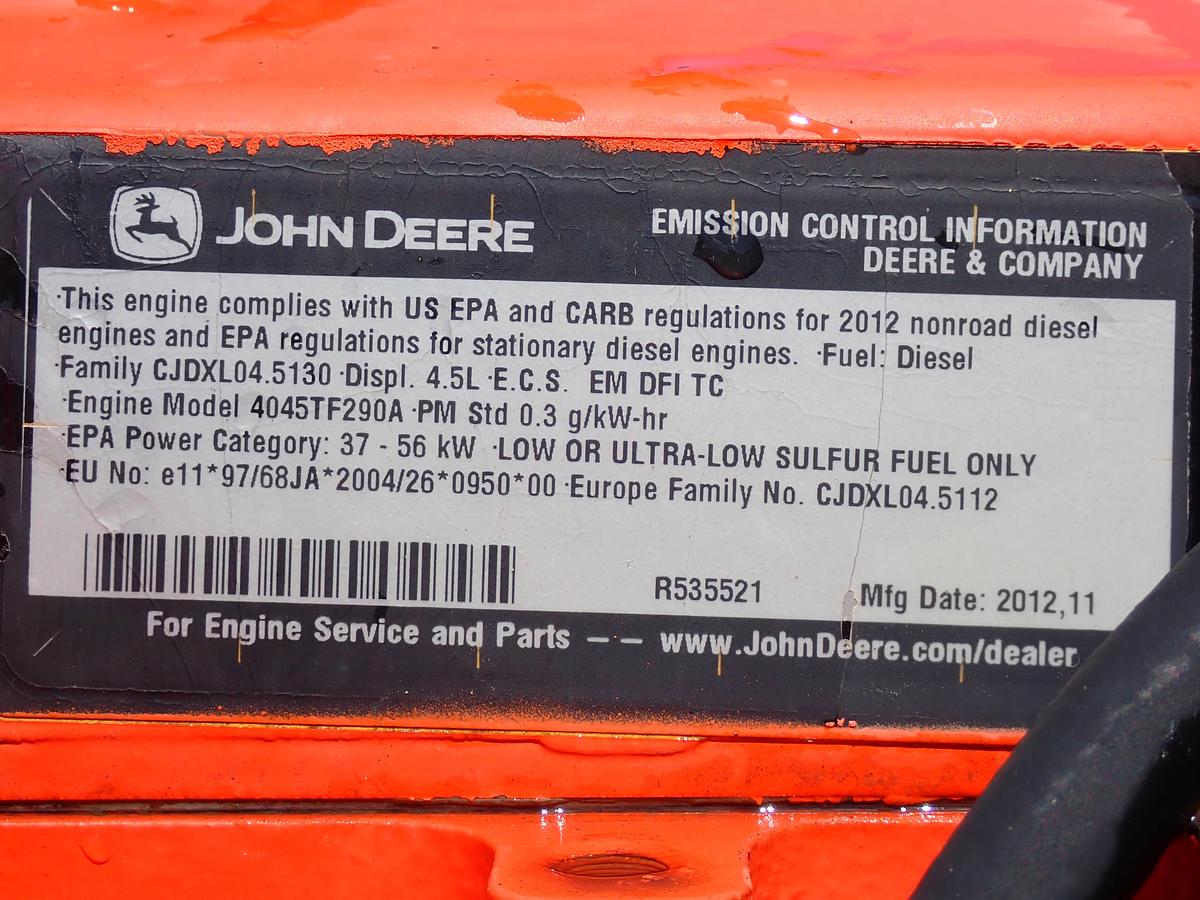 Used 2014 Godwin CD150M 6" Water Pump JOHN DEERE DIESEL