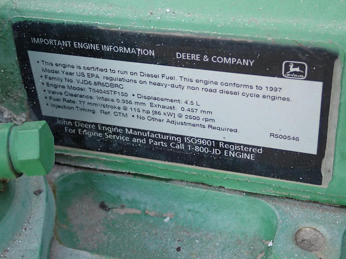 Used 1997 John Deere 4045TF150 HIGH HORSE POWER UNIT