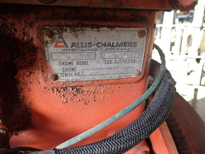 Used Allis Chalmers 670T Turbo Diesel Engine GOOD RUNNER! 670 Tractor Dozer