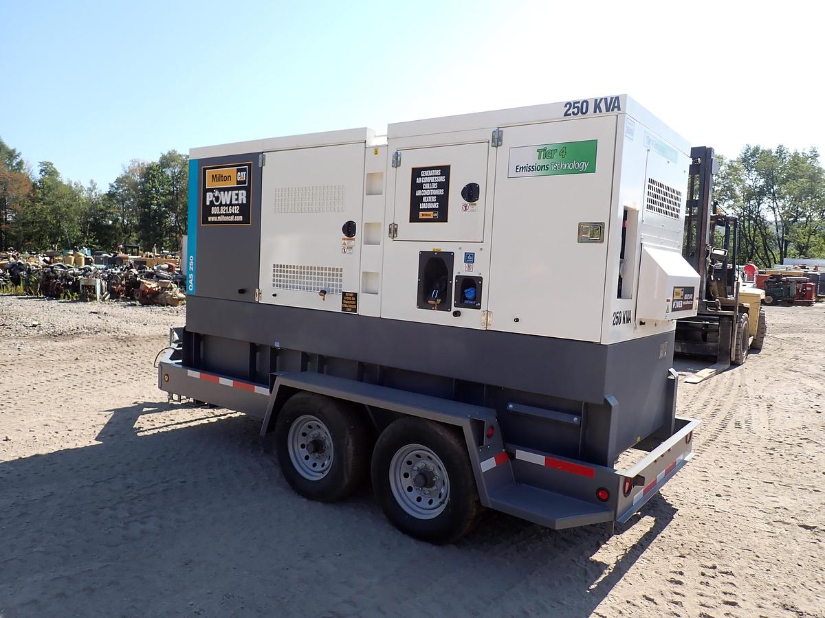 2024 Atlas Copco QAS250 Generator Set UNUSED FACTORY WARRANTY!