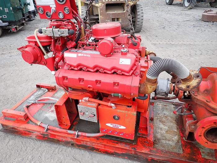 Used 1988 CAT 3208 Industrial Diesel Engine w/ MARINE MANIFOLDS 