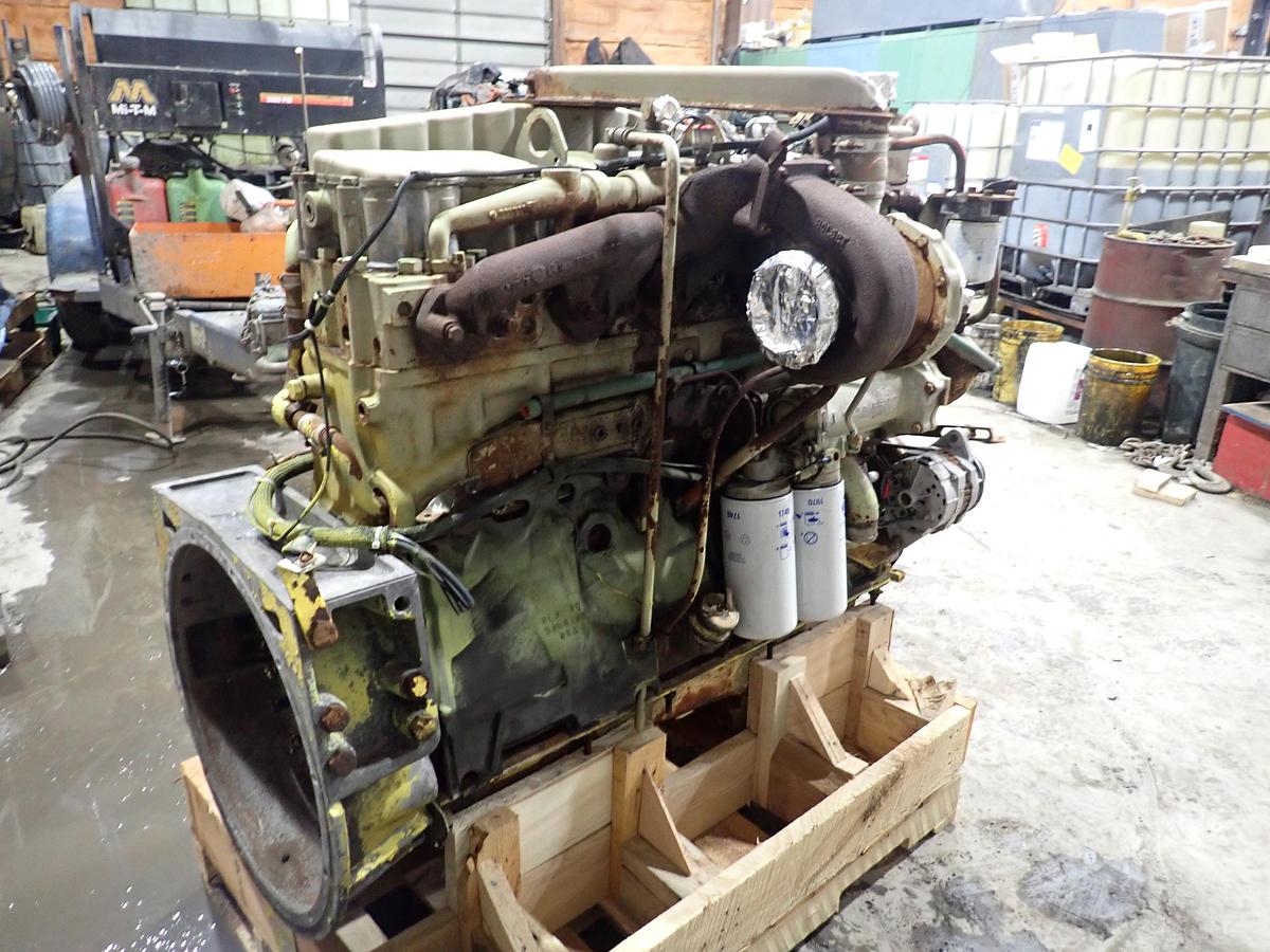 Used 1988 Cummins NTC-350 Turbo Diesel Engine CPL 769