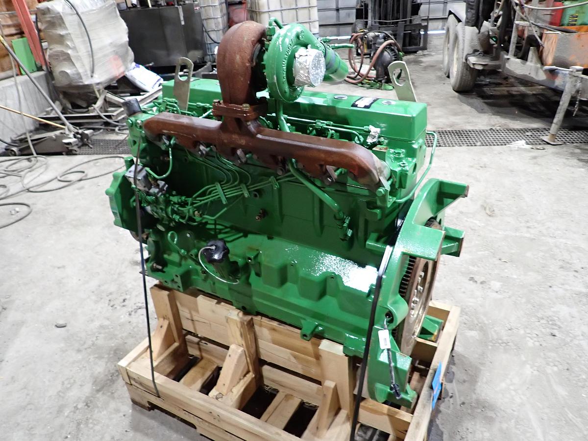 Used 2011 John Deere 6068TF151 Diesel Engine GOV'T SURPLUS