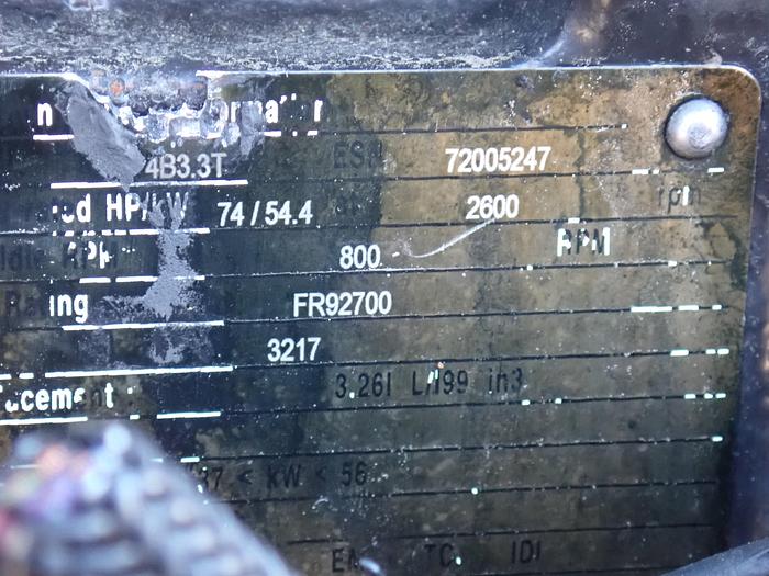 Used 2013 Cummins B3.3 Turbo Diesel Engine CPL 3217