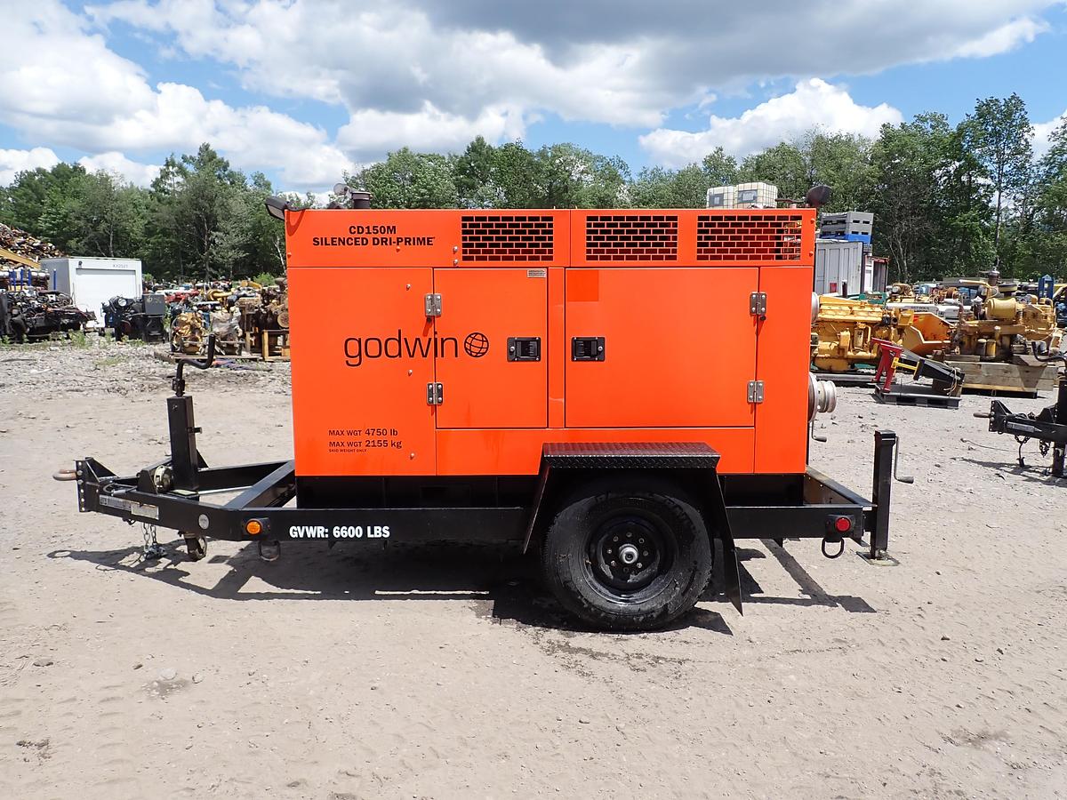 Used 2015 Godwin CD150M 6" Critical/Quiet Enclosure Water Pump