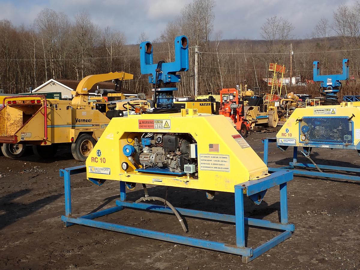 Used Vacuworx RC10 Pipe Lifter