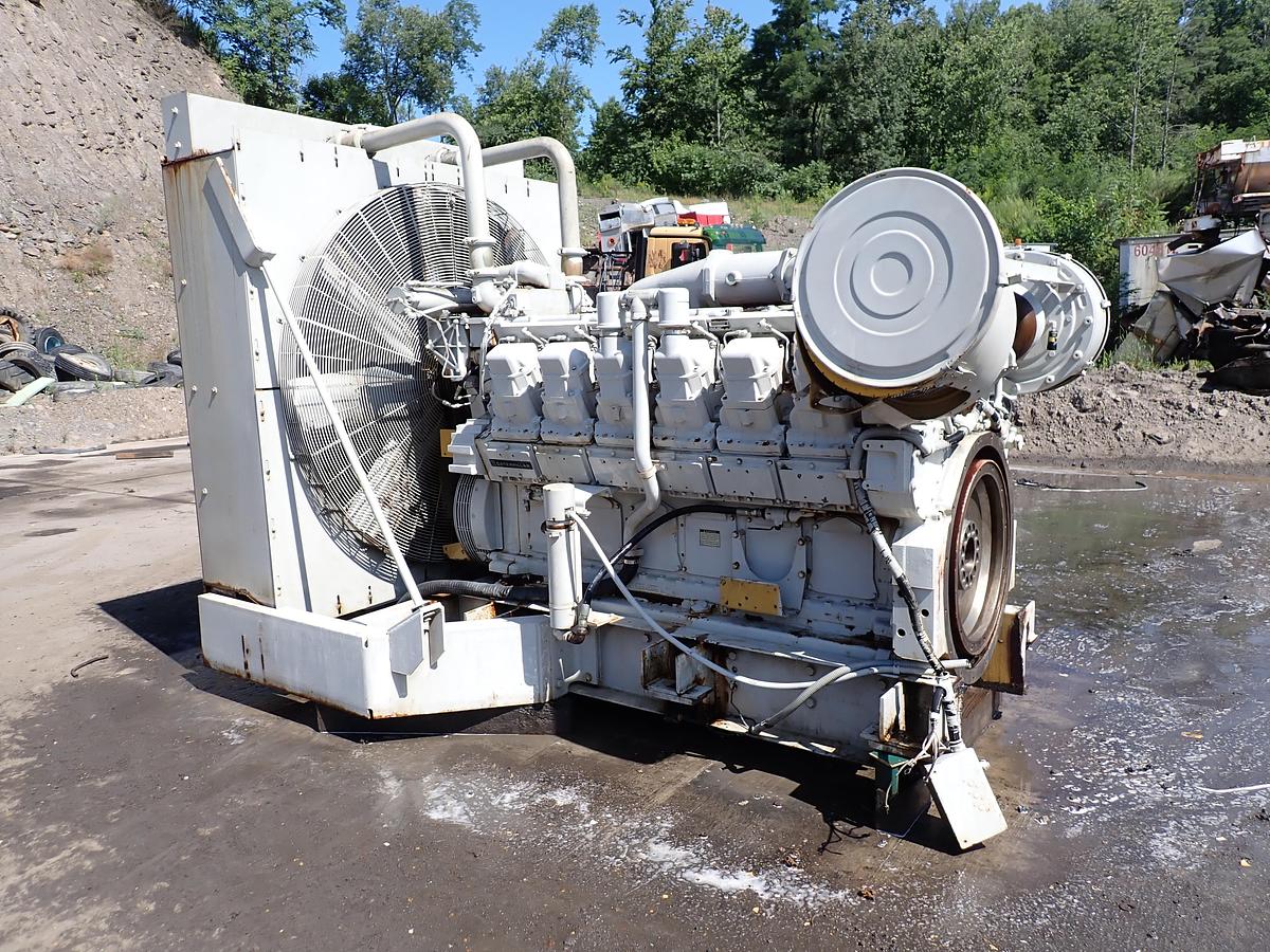 Used CAT 3512 Diesel Engine POWER UNIT AR # 2W8405