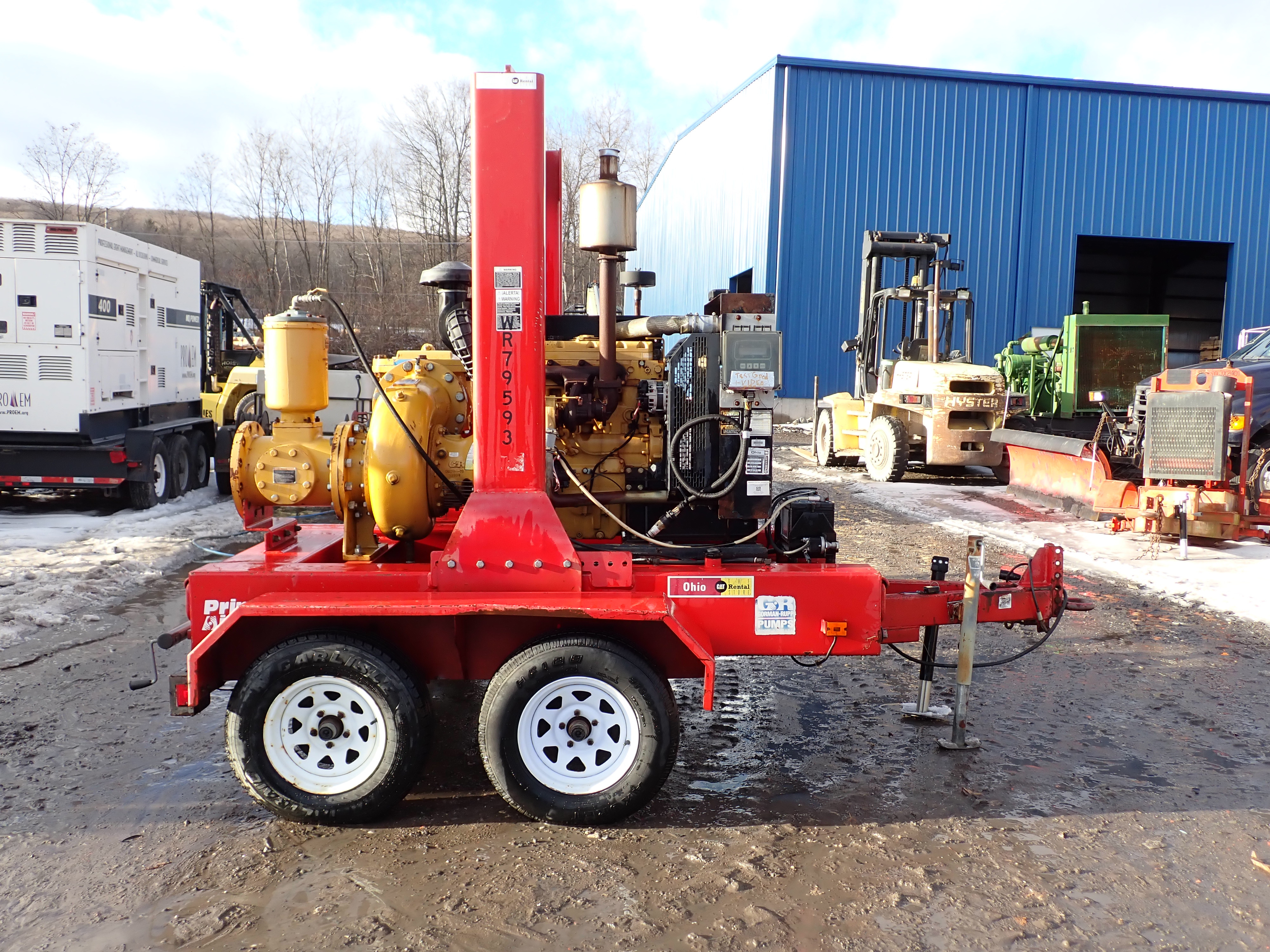 Used 2013 Gorman Rupp PA10A60 10" Water Pump