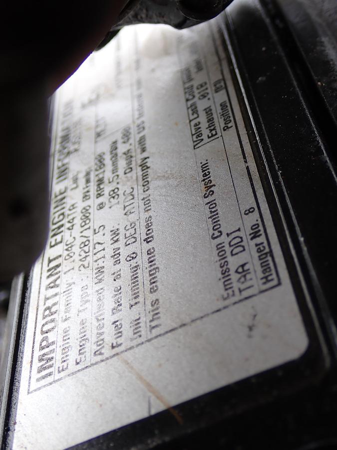 Used Perkins 1104C-44TA Turbo Diesel Engine RJ51155 CAT 3054C