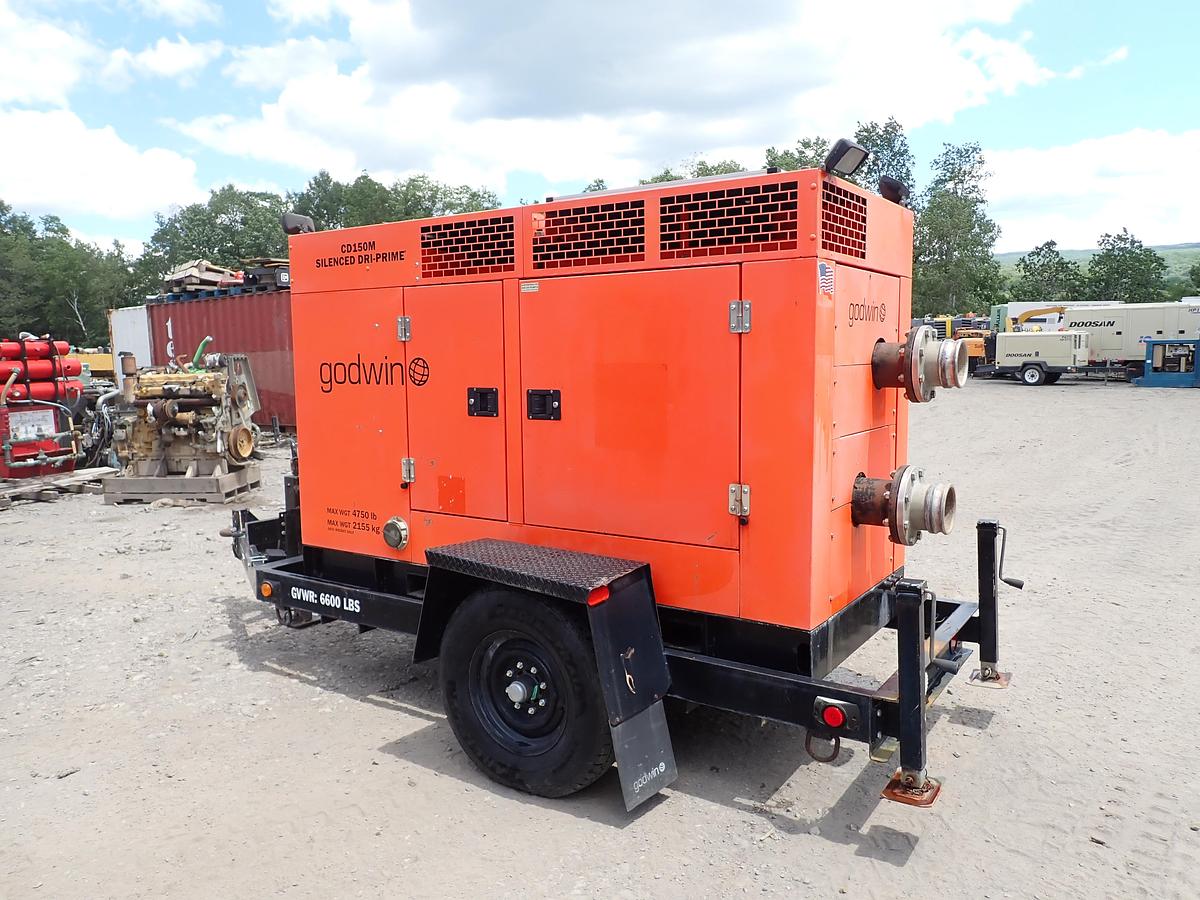 Used 2013 Godwin CD150M 6" Critical/Quiet Enclosure Water Pump