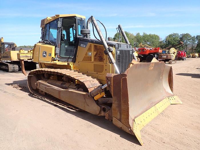 Used 2013 John Deere 850K XLT Crawler Dozer RIPPER! SU Blade 850 A/C