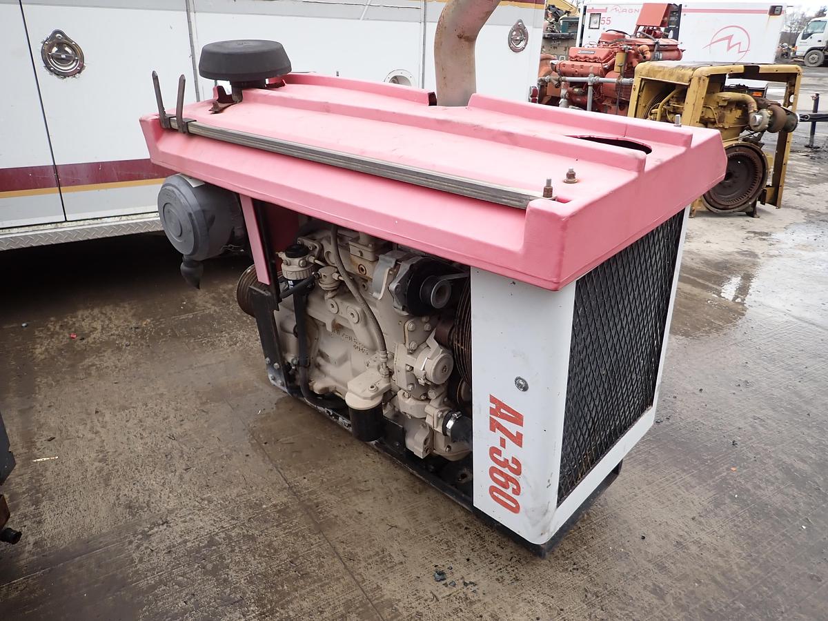 Used 2002 John Deere 4045TF250 Turbo Diesel Engine POWER UNIT! 572 HOURS!